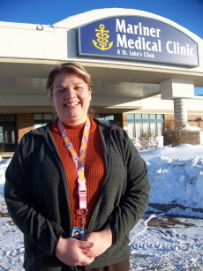 Charlotte DeRosia, St. Luke's Mariner Medical Clinic manager